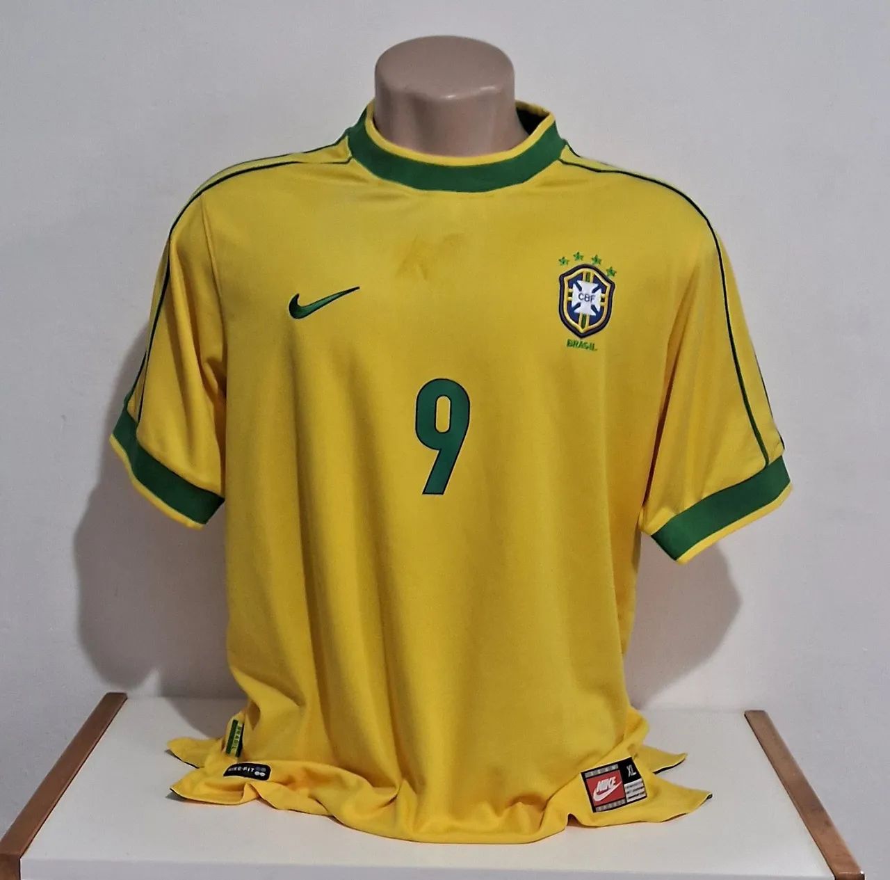 Camisa Seleção Brasileira 1998 GG