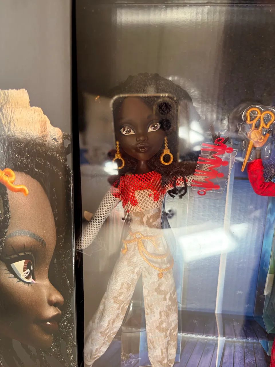 Boneca Monster high Skullector Us lacrada  - Foto 4