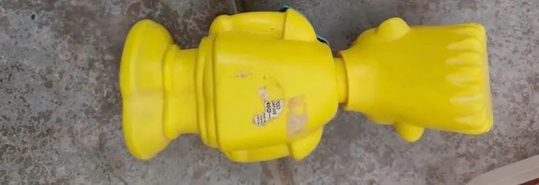 Boneco Bart Simpson anos 90 frasco de shampoo - Foto 2
