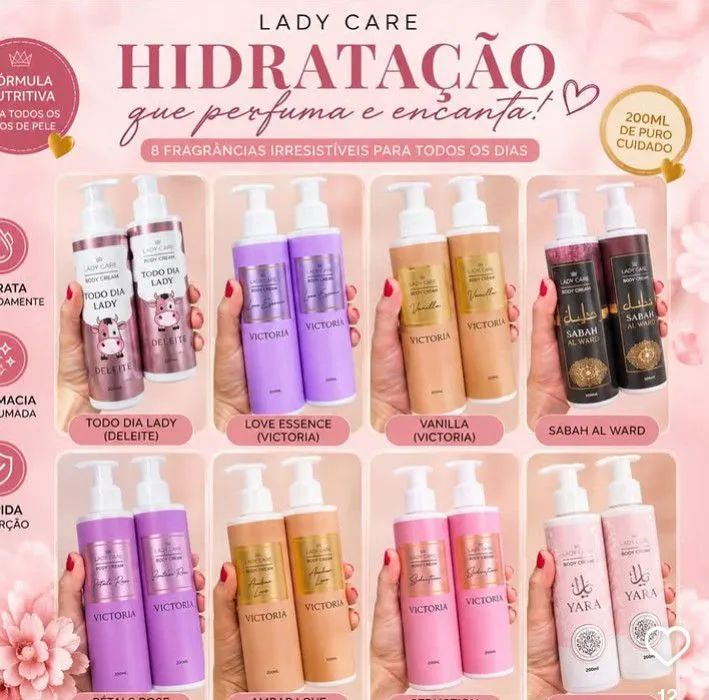 Hidratante Corporal Frangancias 200ml 