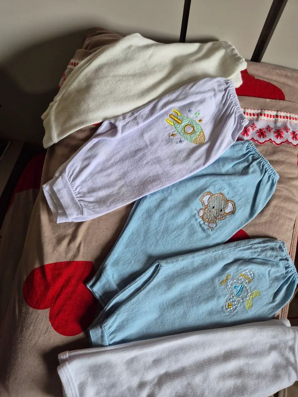 Roupa bebê menino Body, calça  - Foto 4