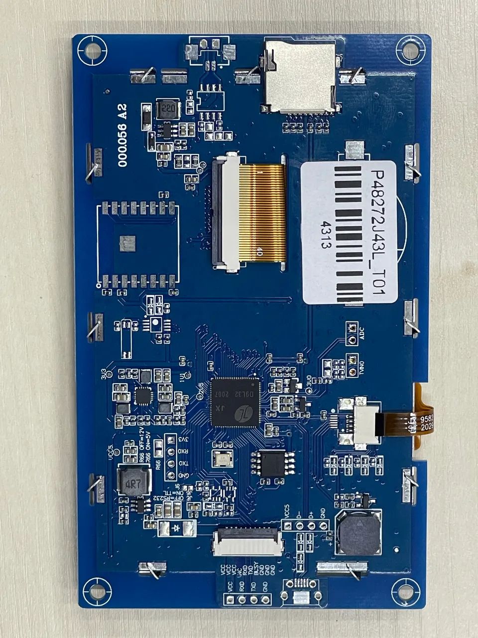 Tela display Touch 4.3? - com drive múltiplo propósito 