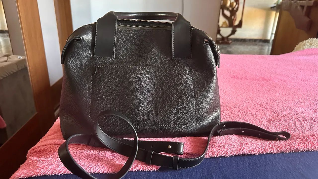 Bolsa de couro Arezzo