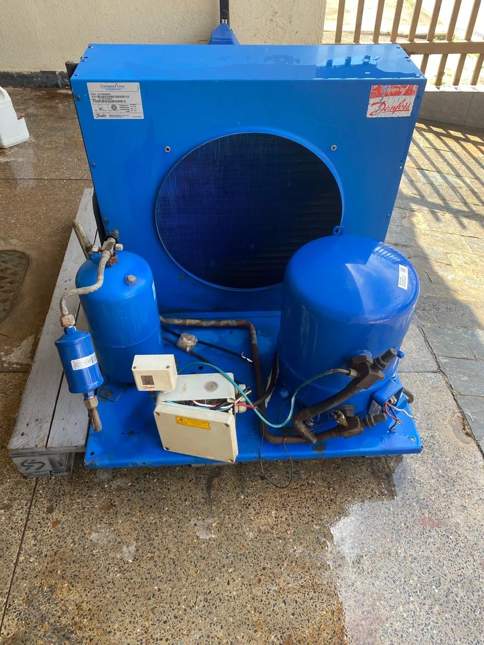 MOTOR DE REFRIGERAÇÃO INDUSTRIAL 