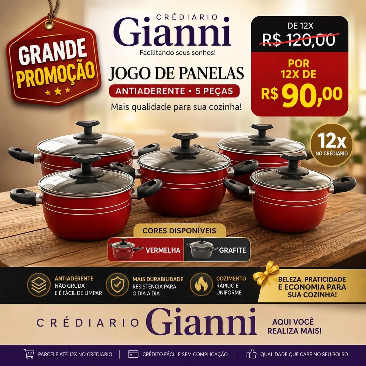 PANELAS CREDIÁRIO  - Foto 2