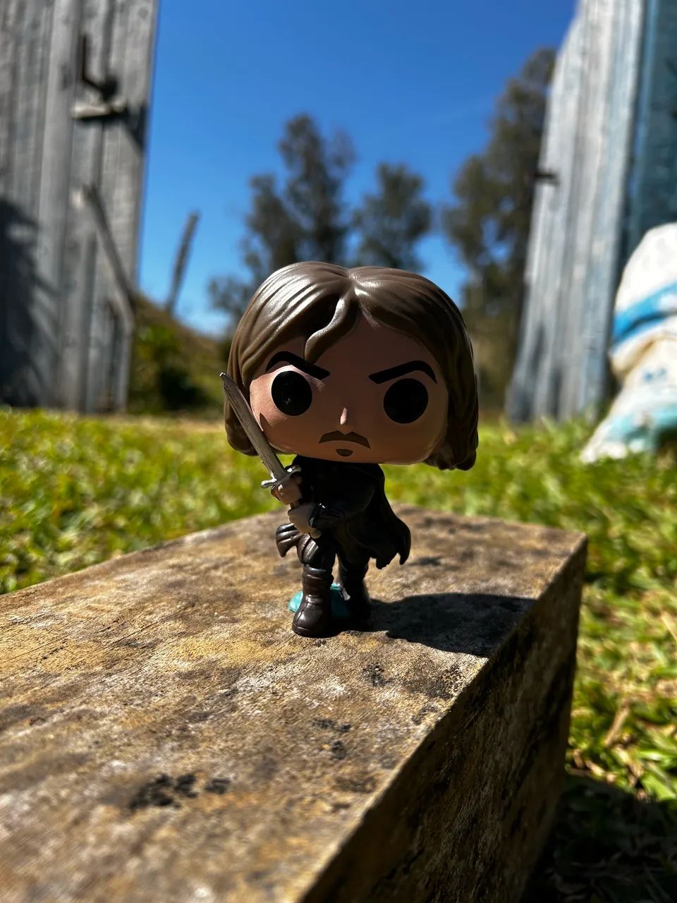 Funko pop Aragorn Senhor dos anéis com caixa - Foto 5
