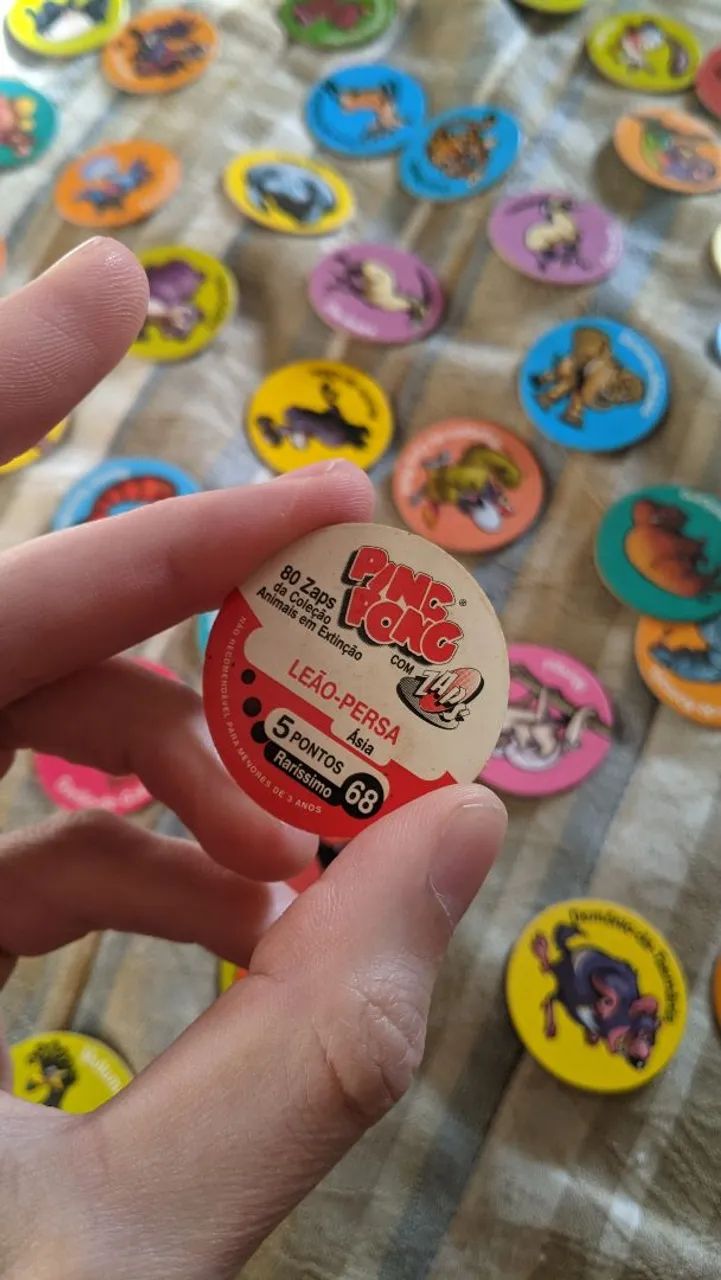 Tazo Ping Pong - animais em extinção - Foto 3