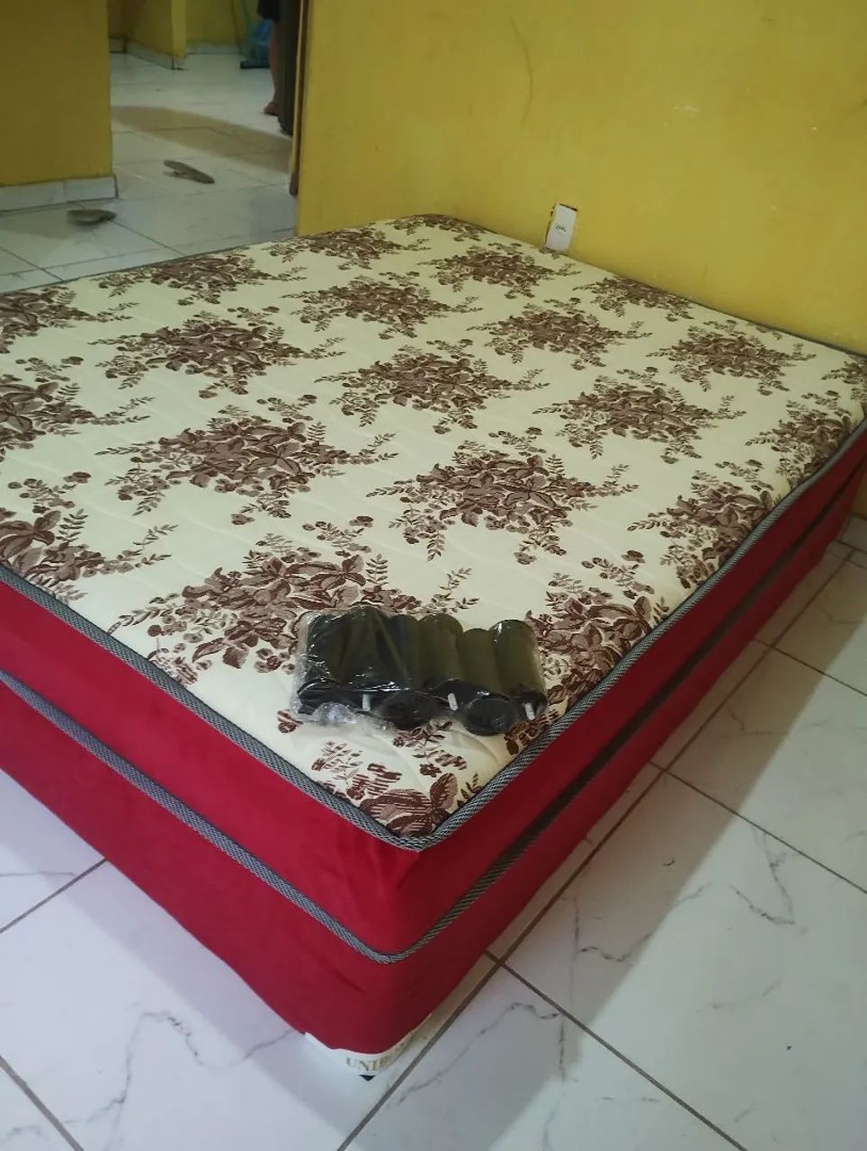 Cama box de casal espuma 400 ou molas 470 entrega grátis  - Foto 5