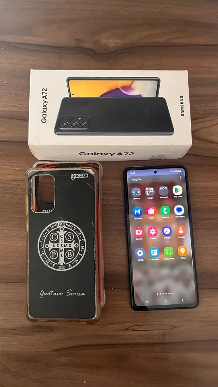 Samsung Galaxy A72 128GB  - Ótimo Estado
