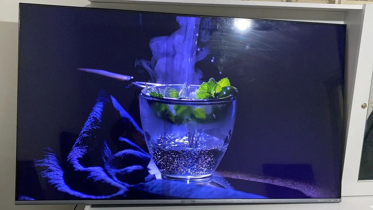 Tv smart 4 k 55 polegadas Philco detalhe imperceptível  - Foto 2