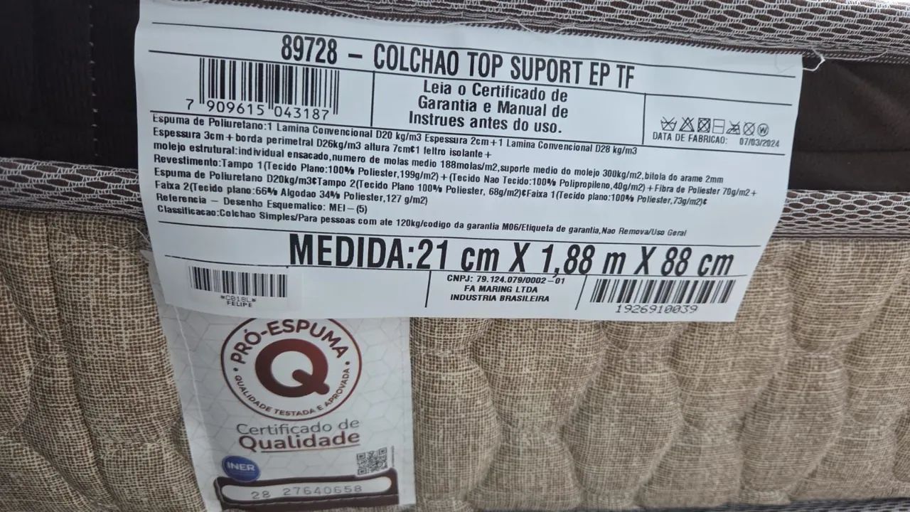 Cama box solteiro - Foto 3