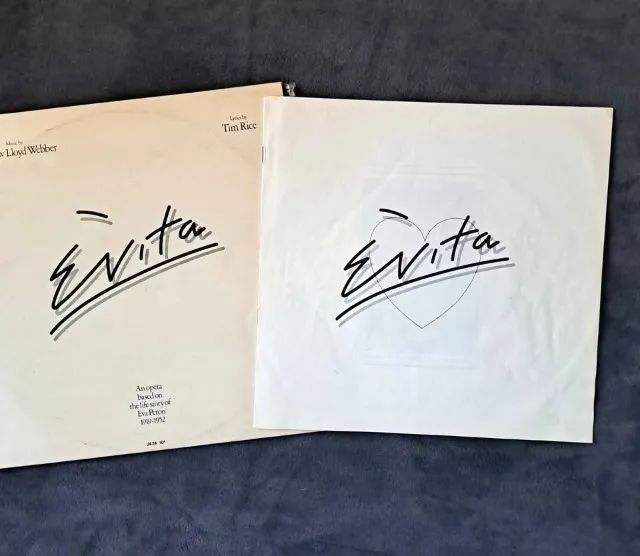 Evita - ópera pop - LP duplo65675282494849122