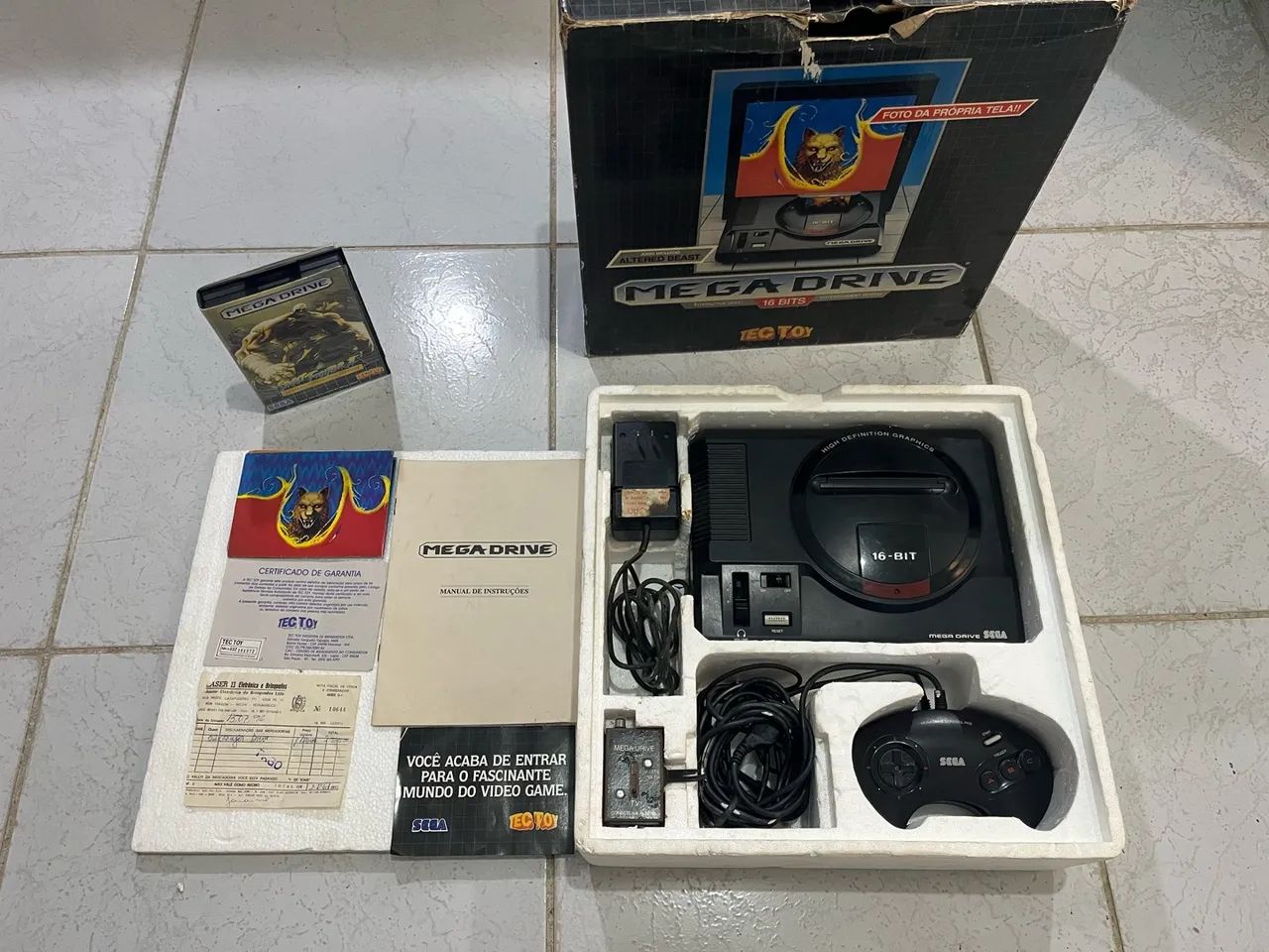 Mega drive 16 bits 