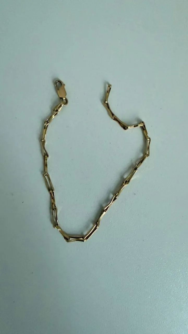 Pulseira Ouro 18k troco em relógio  - Foto 3