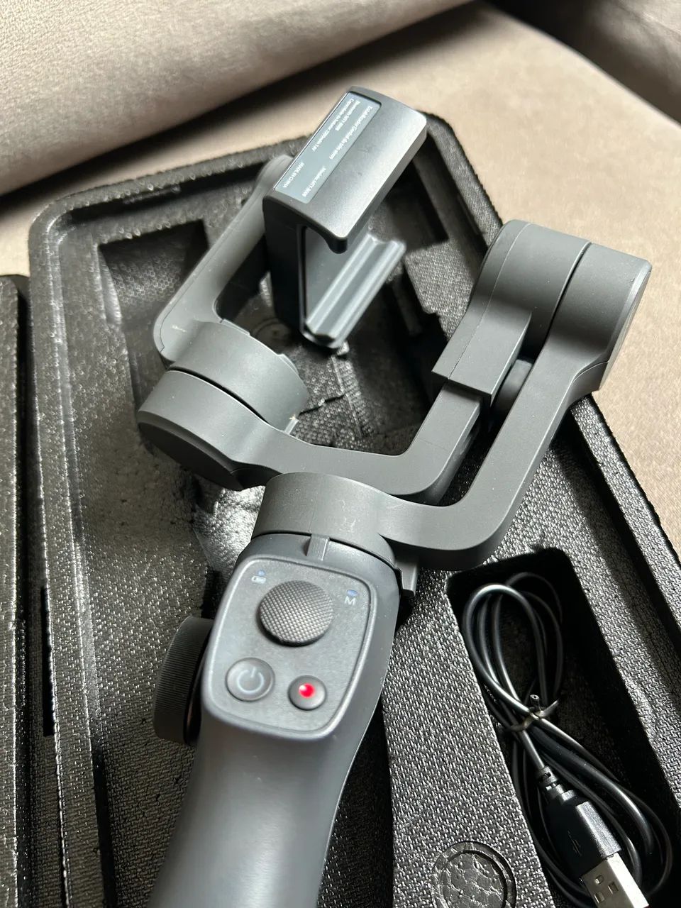 Gimbal Estabilizador Tomate MTY-8008 Preto - Foto 2