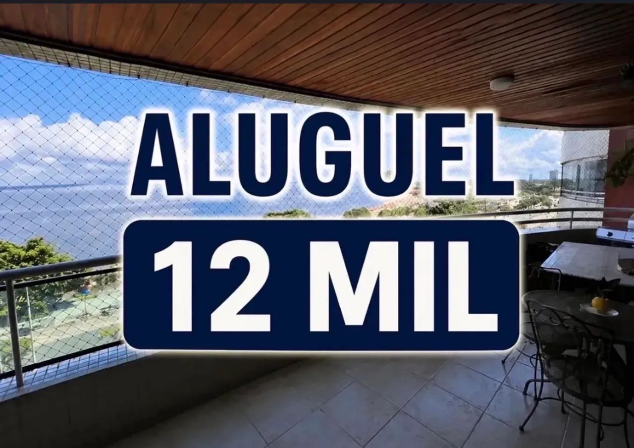 SEM CAUÇÃO- 4 SUITES, 180 m2, MOBILIADO - PONTA NEGRA