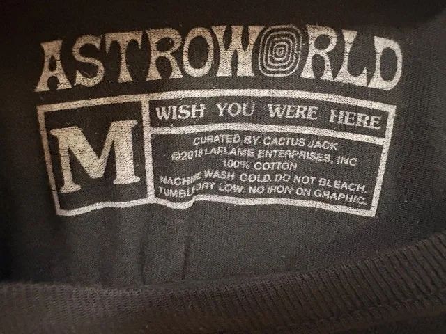Camisa manga longa astroworld travis scott - Foto 4
