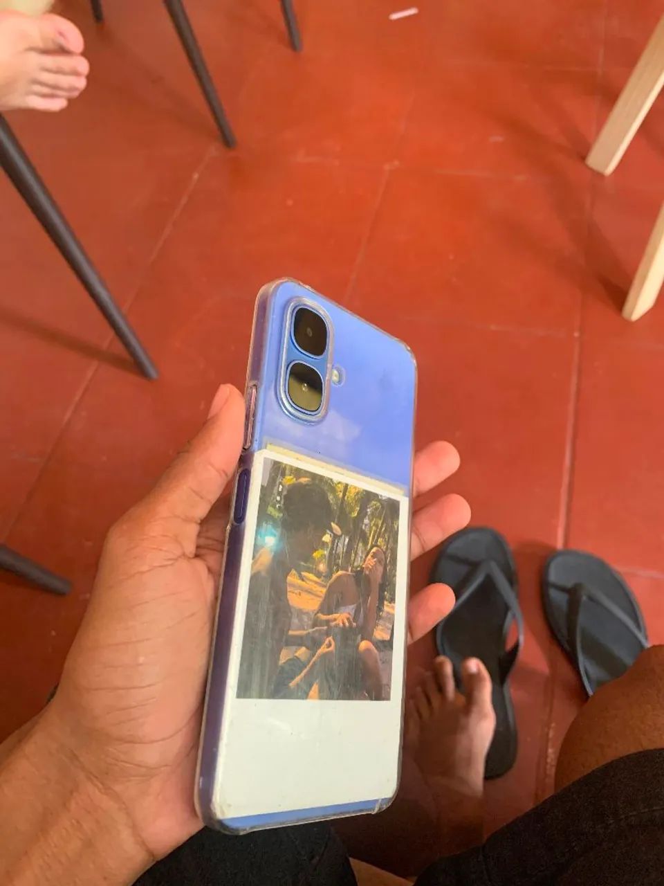 Infinix smart 10 128gb troco em iPhone com volta  - Foto 2