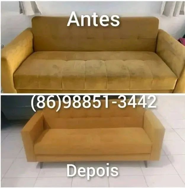 Limpeza de Sofá Lavagem a Seco - Foto 4