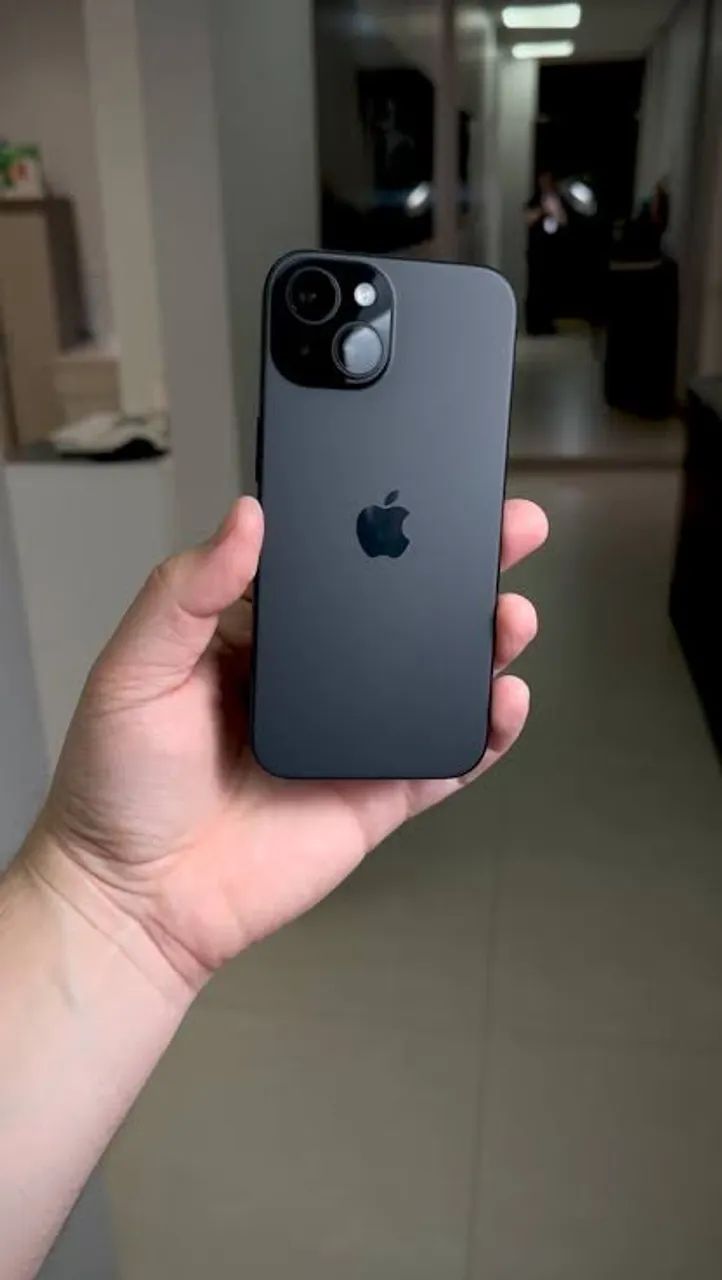 iPhone 15 ORIGINAL preto 128gb 