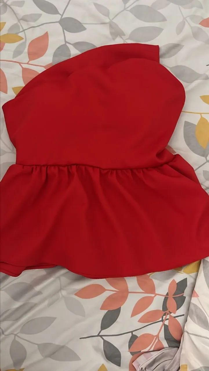Croped vermelho 