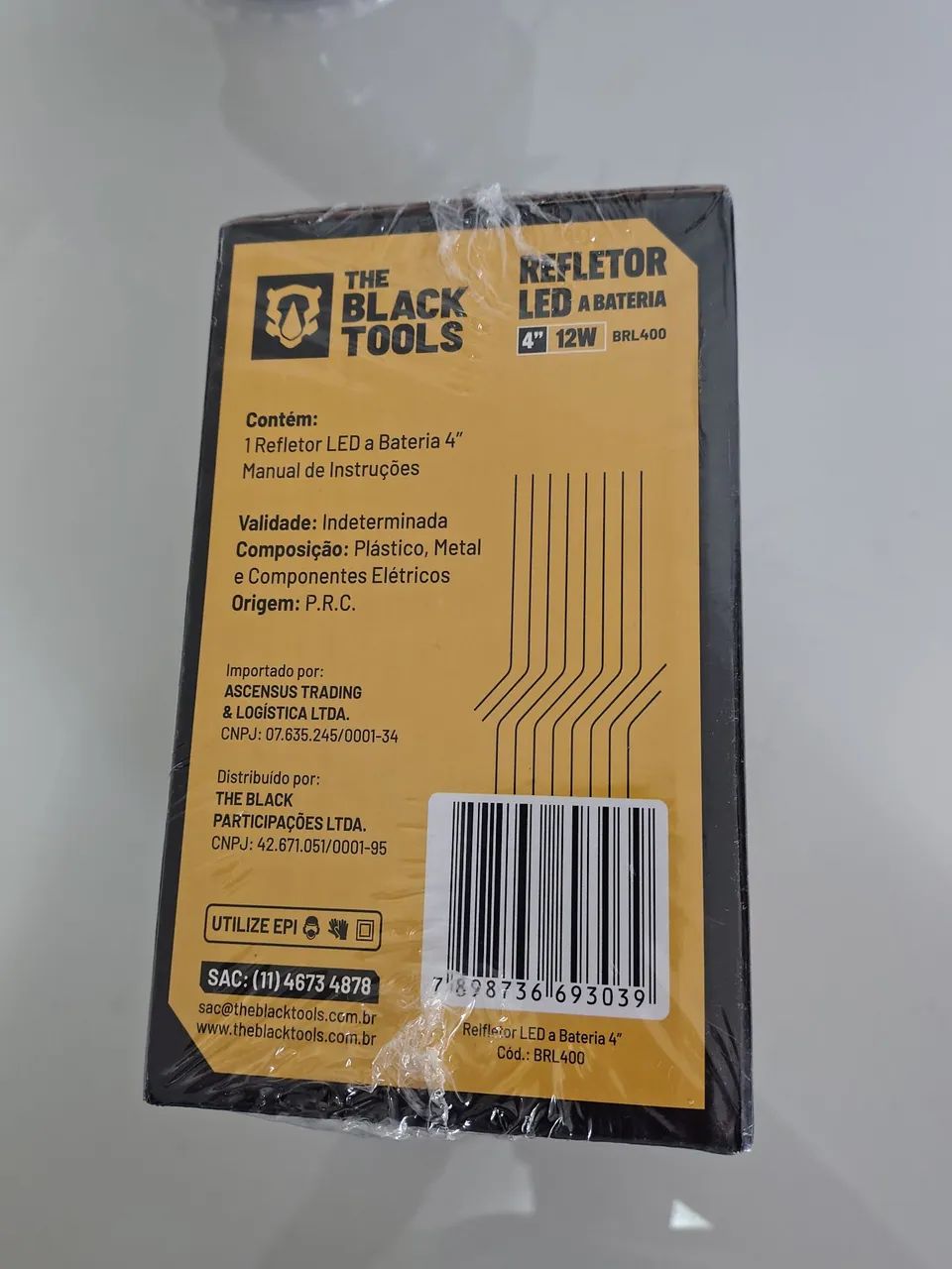 Refletor Led Black Tools (sem a bateria) - Foto 3