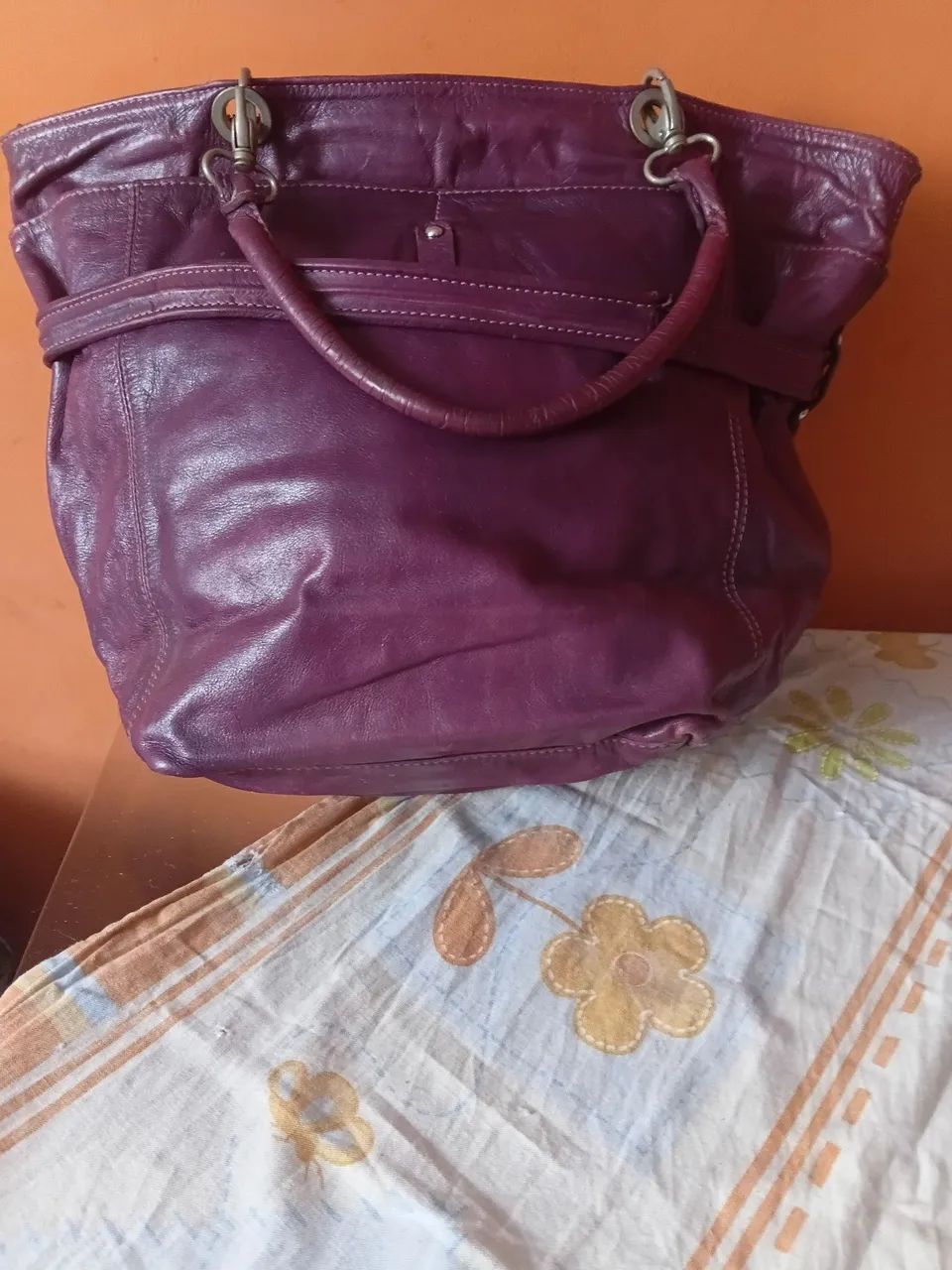 Bolsa couro.  - Foto 2