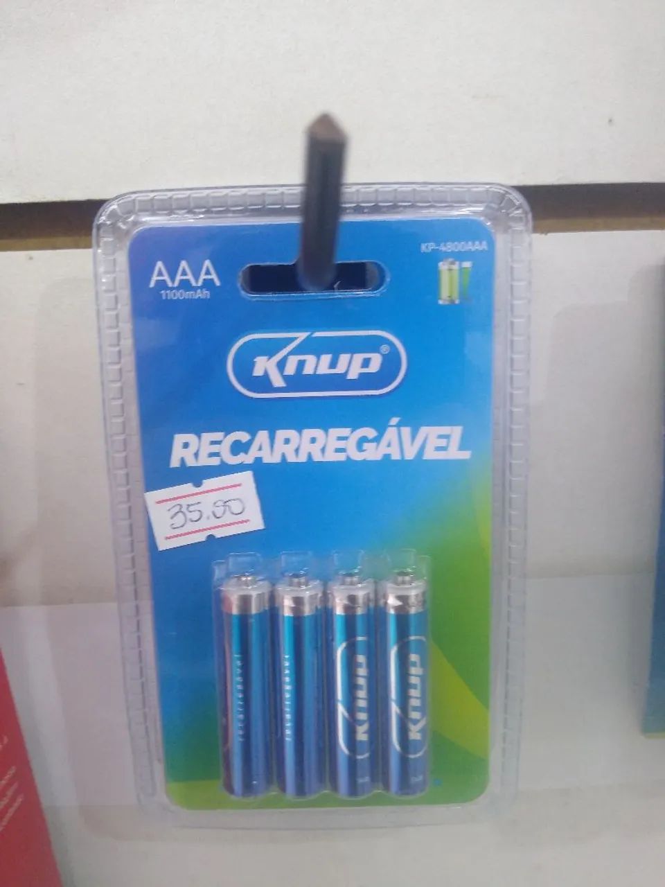 Bateria Recarregável AAA