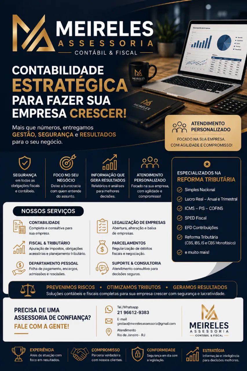 Assessoria Contábil e Fiscal | Reforma Tributária 