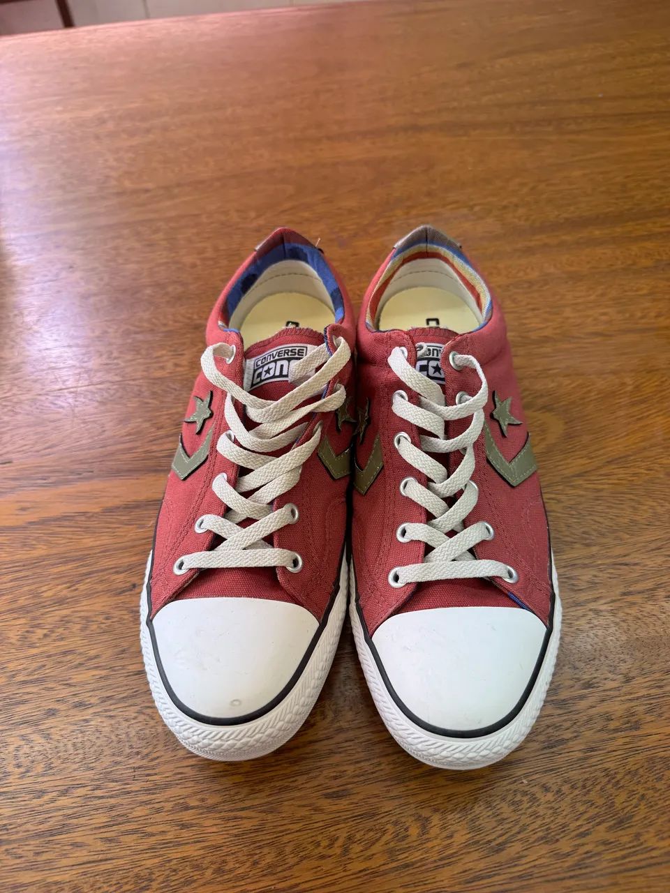 Tênis All Star Converse vinho número 39 - Foto 3