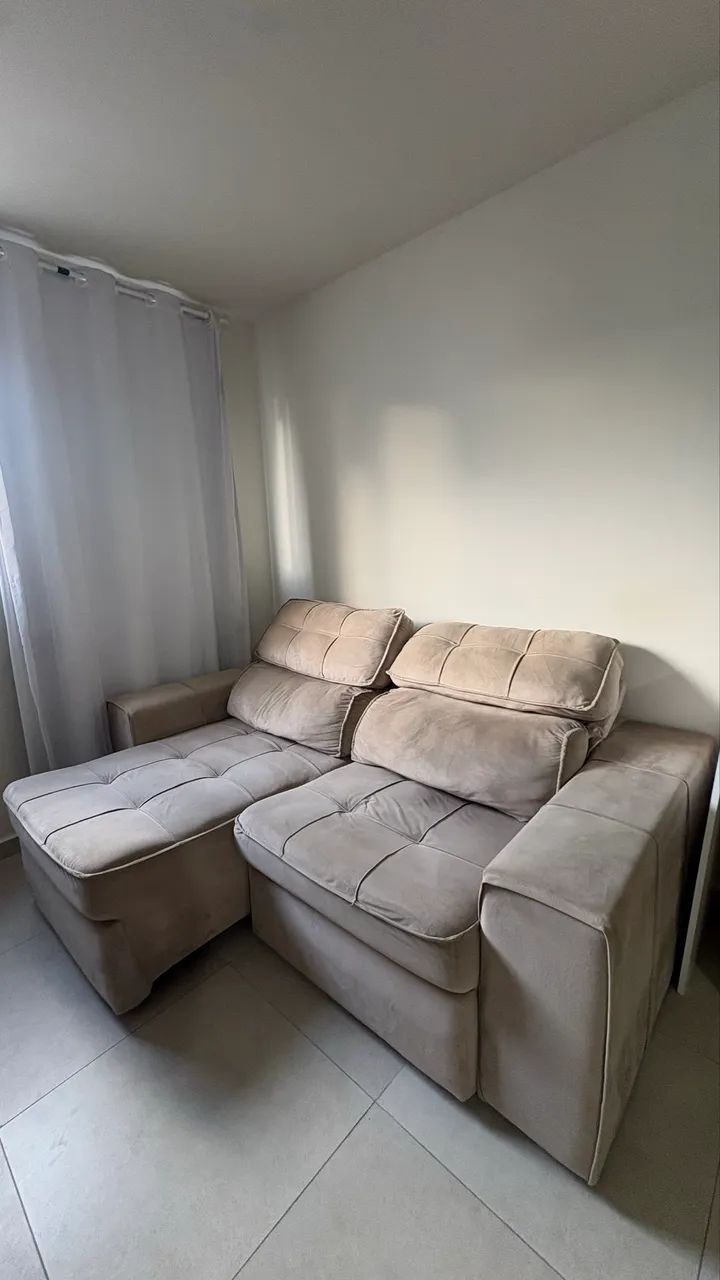Sofá retratil 3 lugares  - Foto 5
