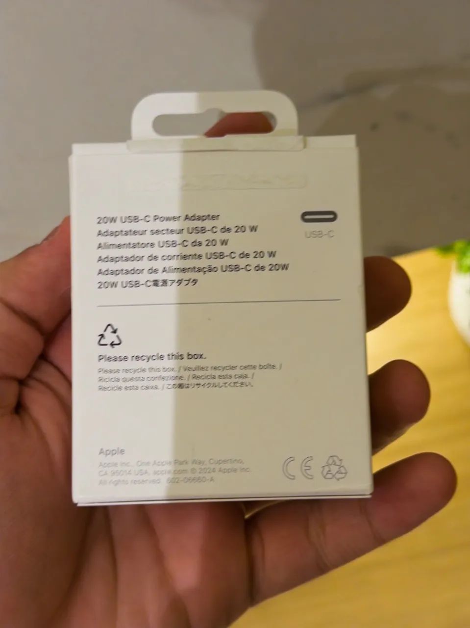 Fonte Original Apple 20W para IPhone, Apple Watch, iPad, etc - Foto 2