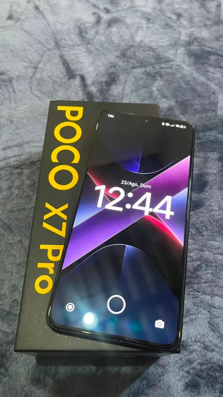 Poco X7 pro 512gb troco por iPhone - Foto 2