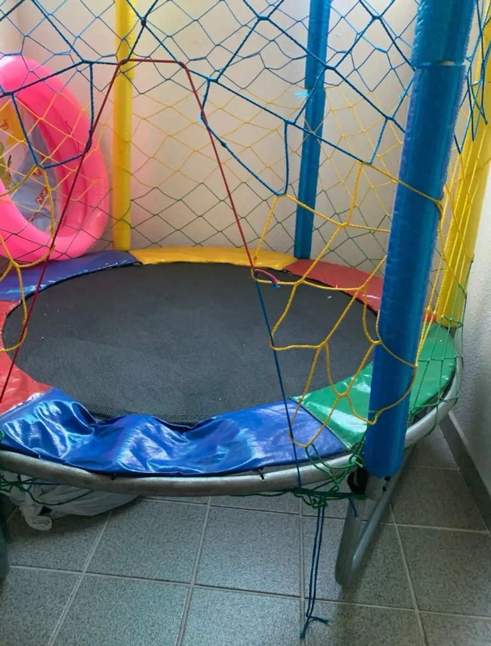 Cama elástica 1,20mt de diâmetro  - Foto 5