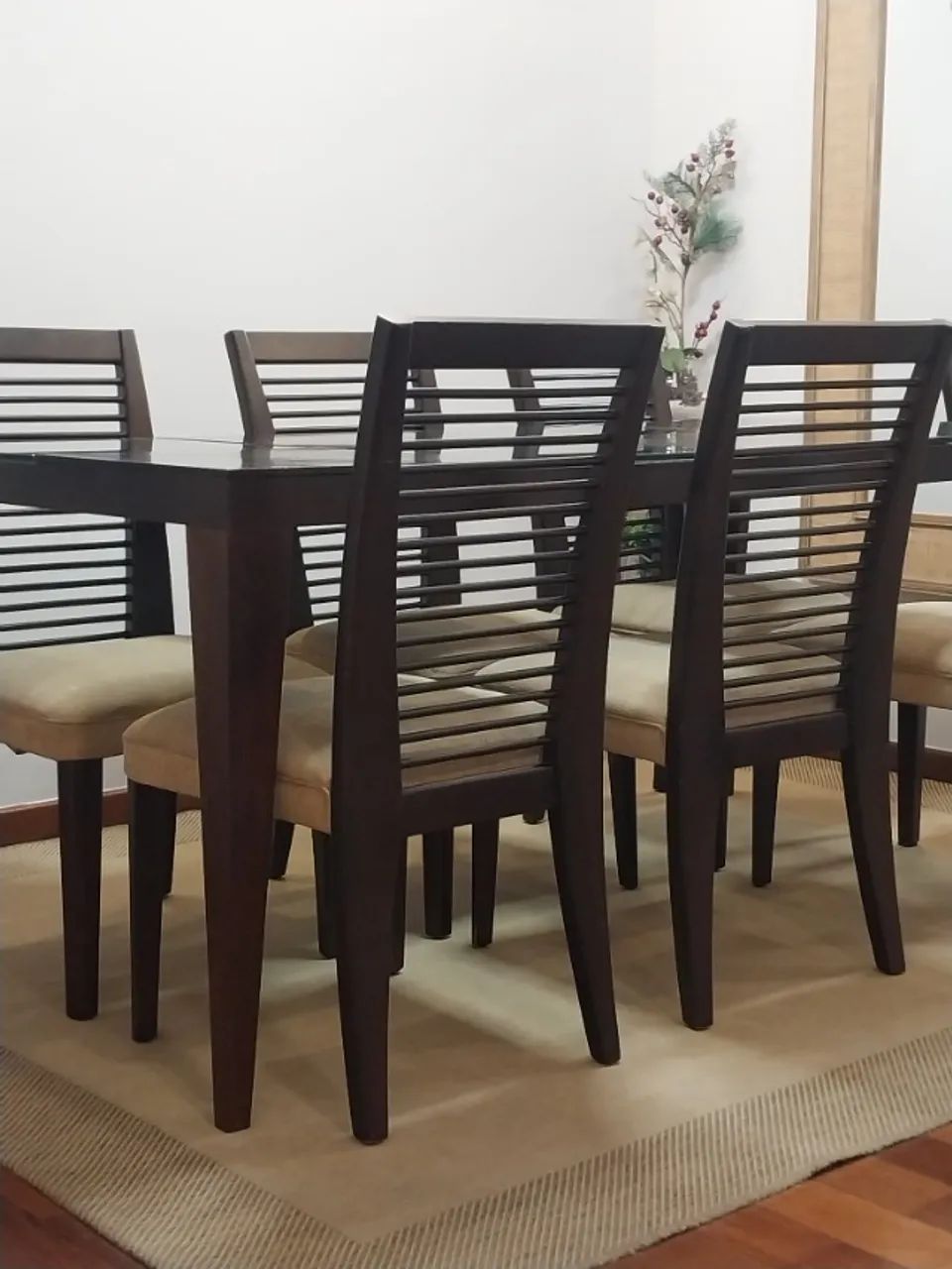 Mesa de jantar retangular design moderno  - Foto 5
