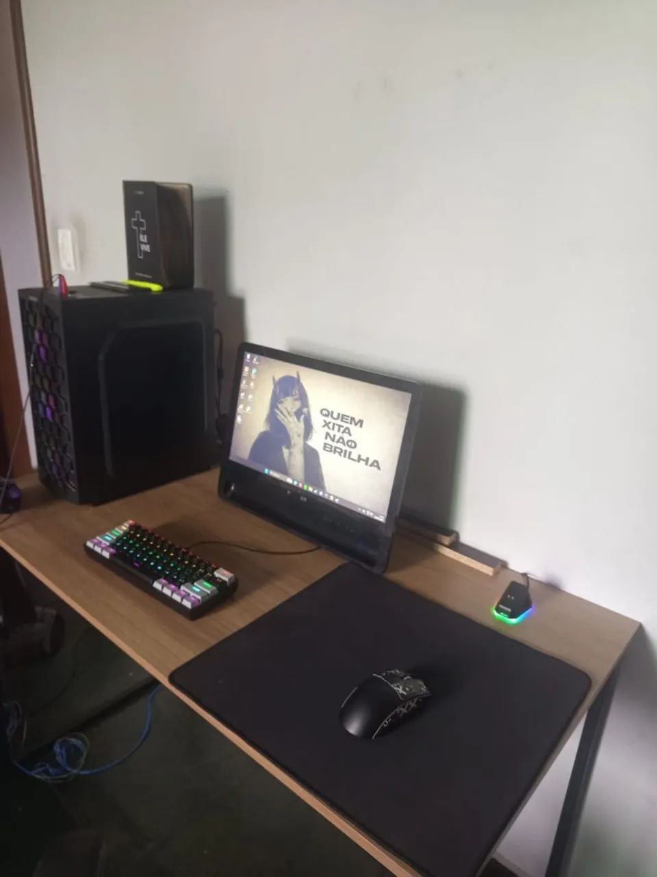 Pc gamer completo, RX 6600 roda tudo - Foto 3