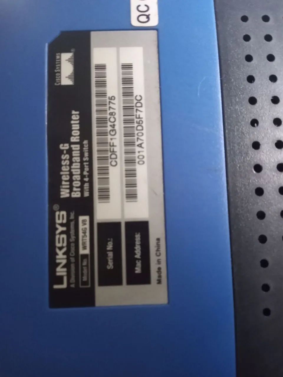 Roteador Linksys WRT54G - Foto 3