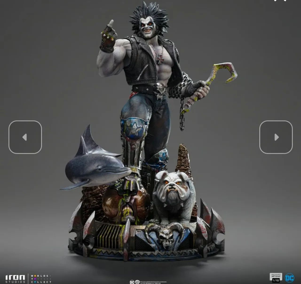Lobo Unleahed Iron Studios - Foto 4