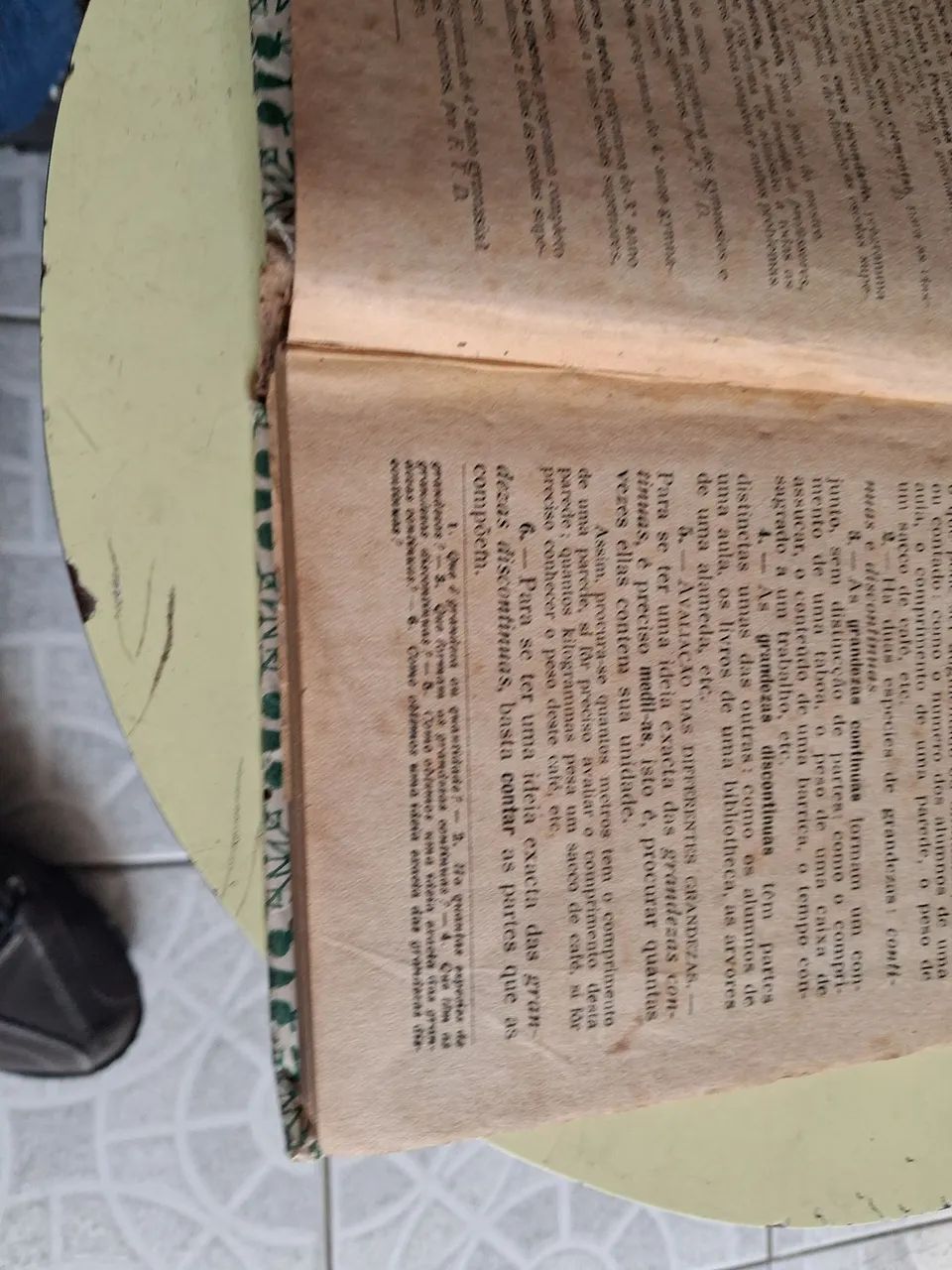 Livro de aritmética. Antigo 1923 - Foto 2