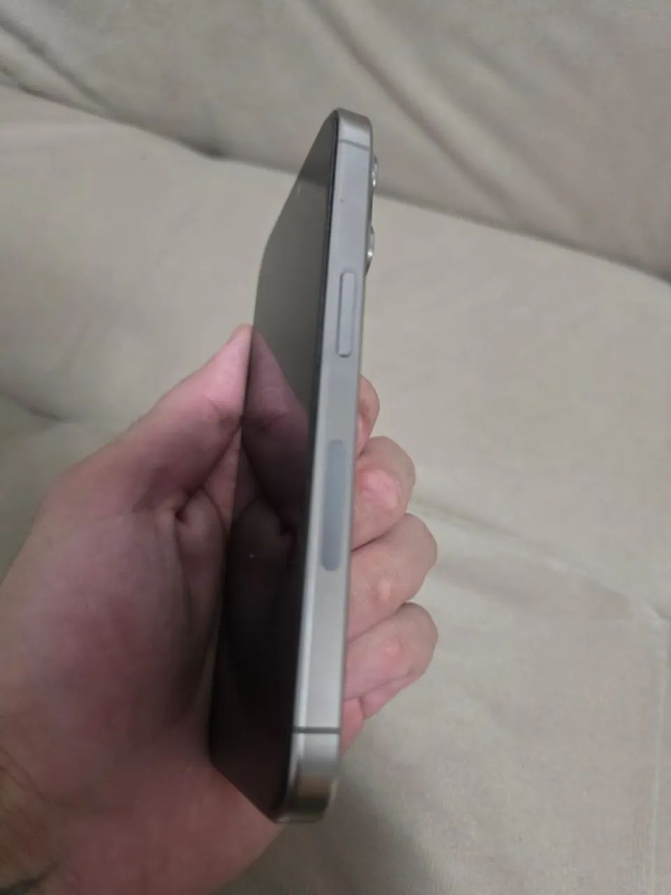 iPhone 15 Pro 128 GB - Titânio Natural | Com Caixa Original - Foto 2