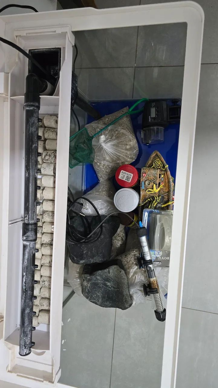 Aquário boyu completo com acessórios - Foto 2