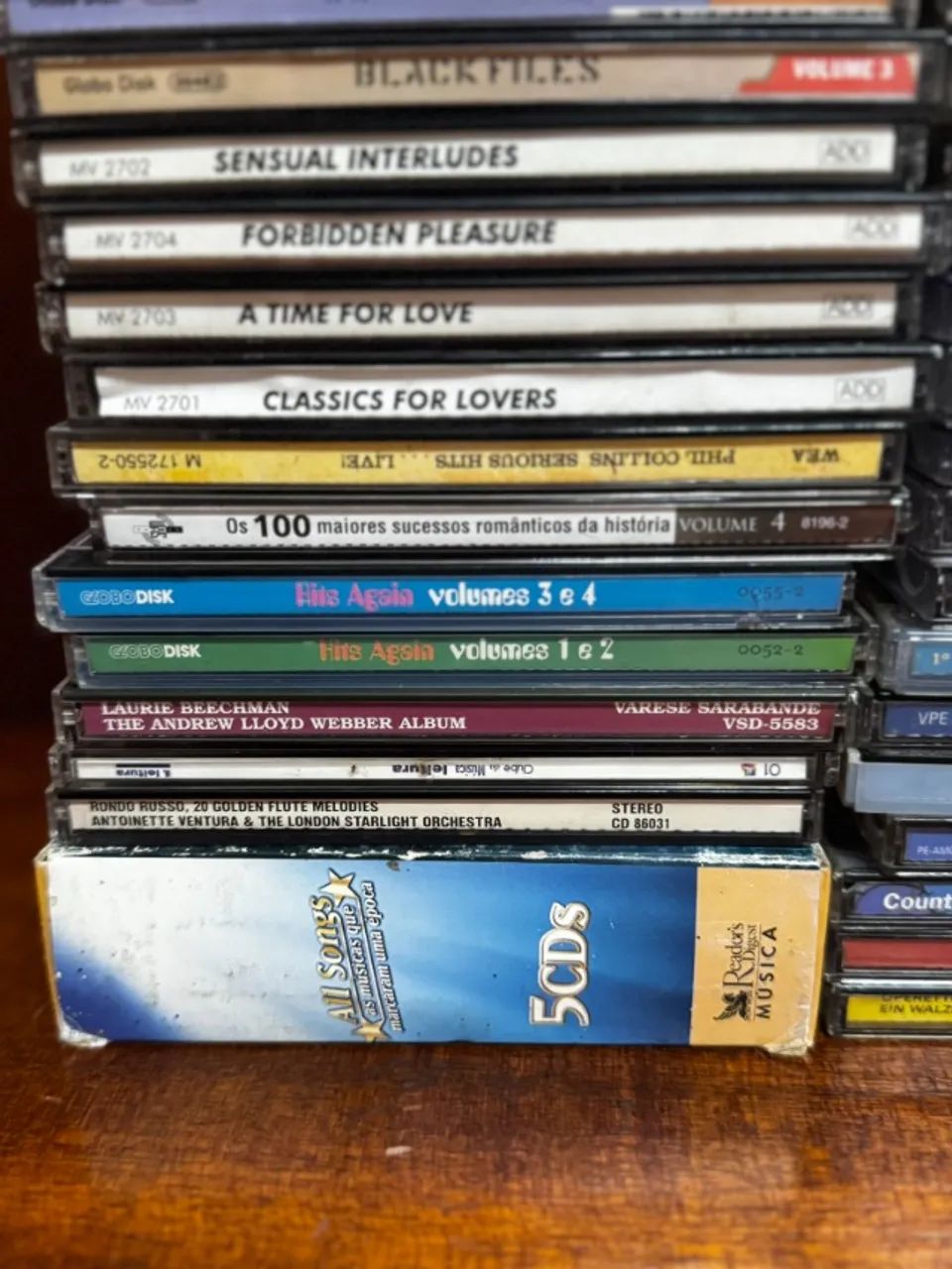COLEÇÃO DE CD'S ESTILO FLASHBACK 53 UNIDADES - Foto 4