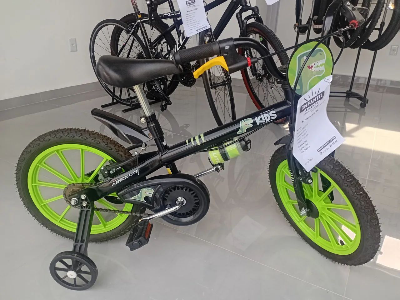 Bicicleta absolute aro 16 Dino