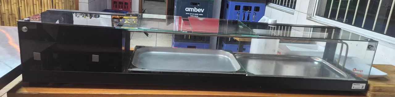 Vitrine Refrigerada De Bancada 1,50m  - Omega - Foto 2