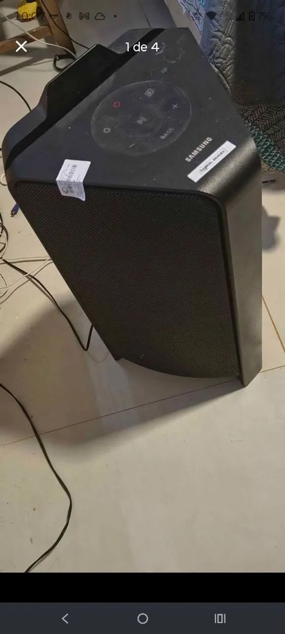 Caixa de som Samsung 500w super graves - Foto 2