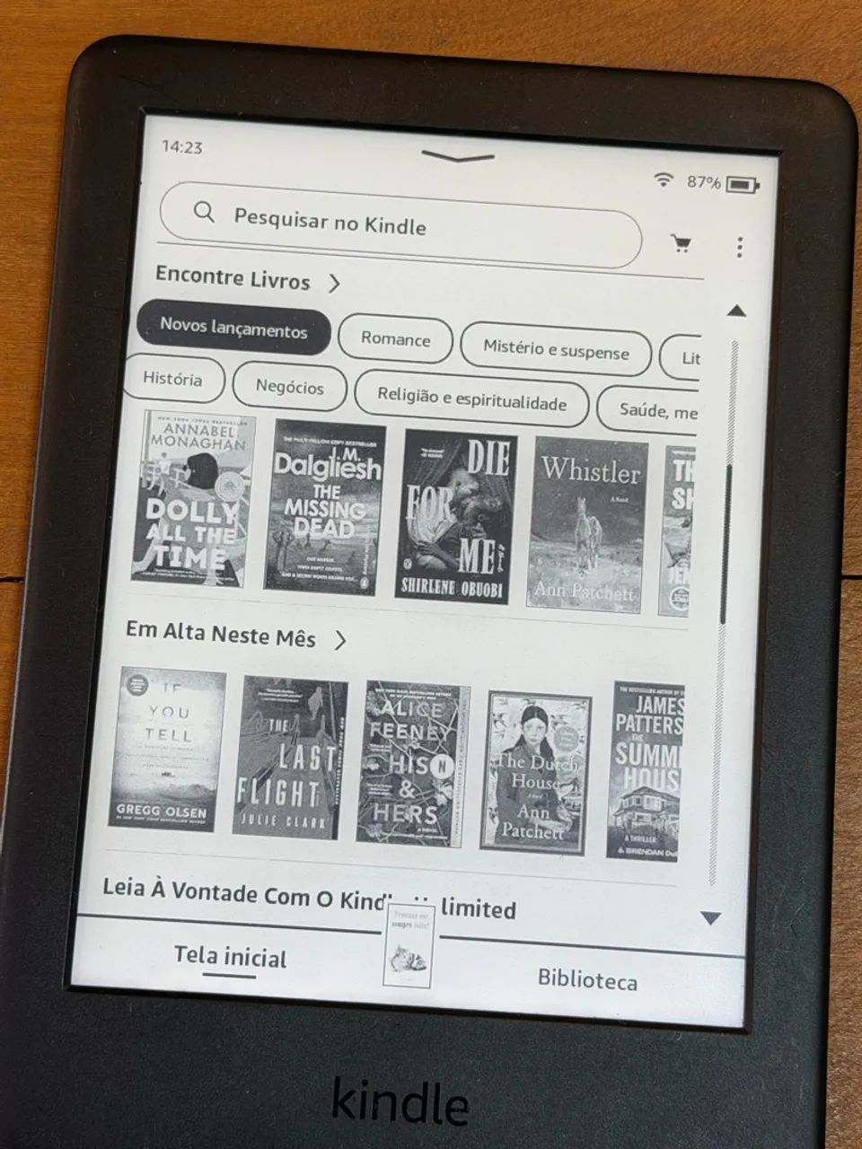 Kindle 10 Geração impecável  - Foto 3