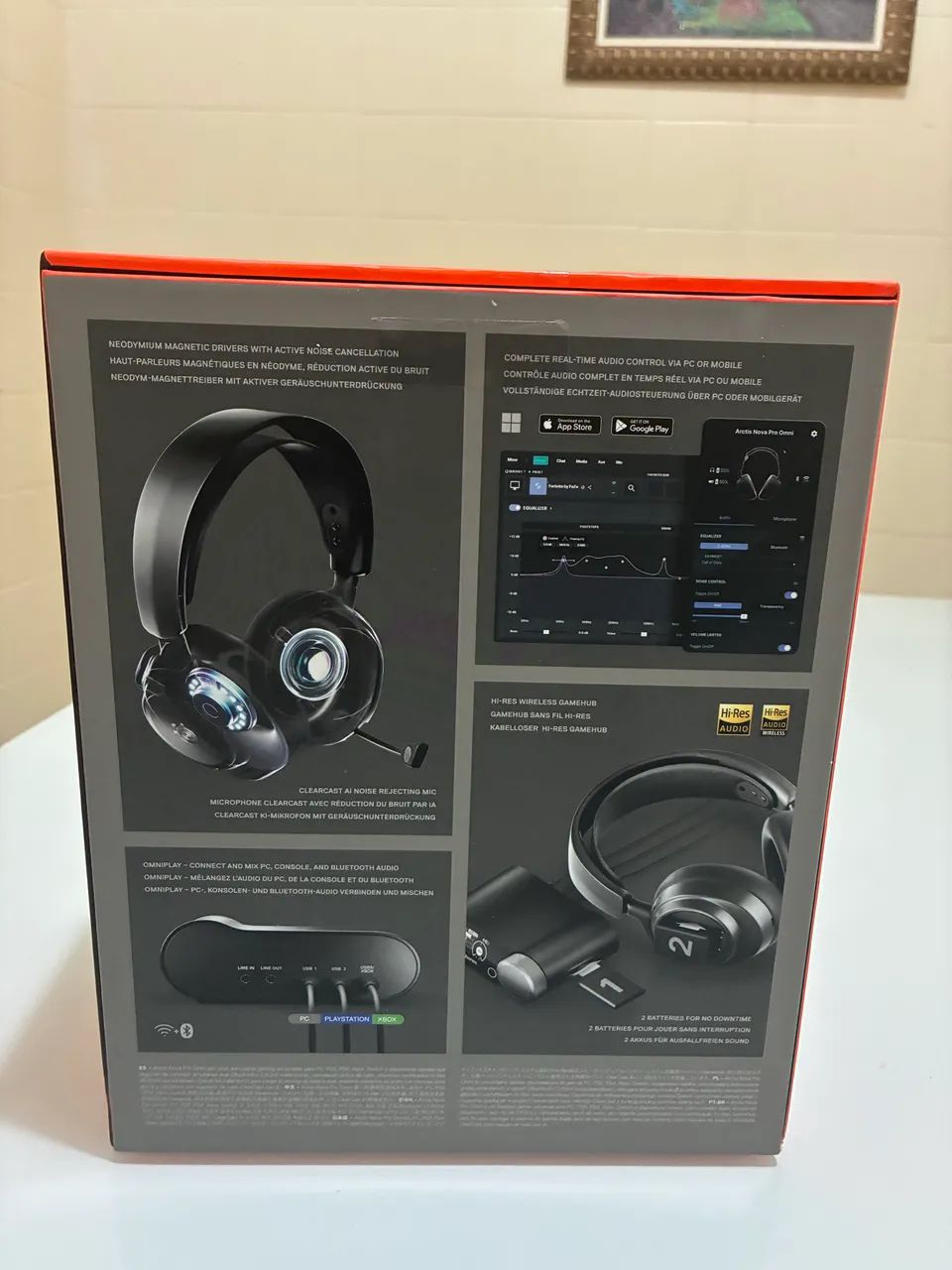 SteelSeries Arctis Nova Pro Omni - Novo / Open Box - Todas