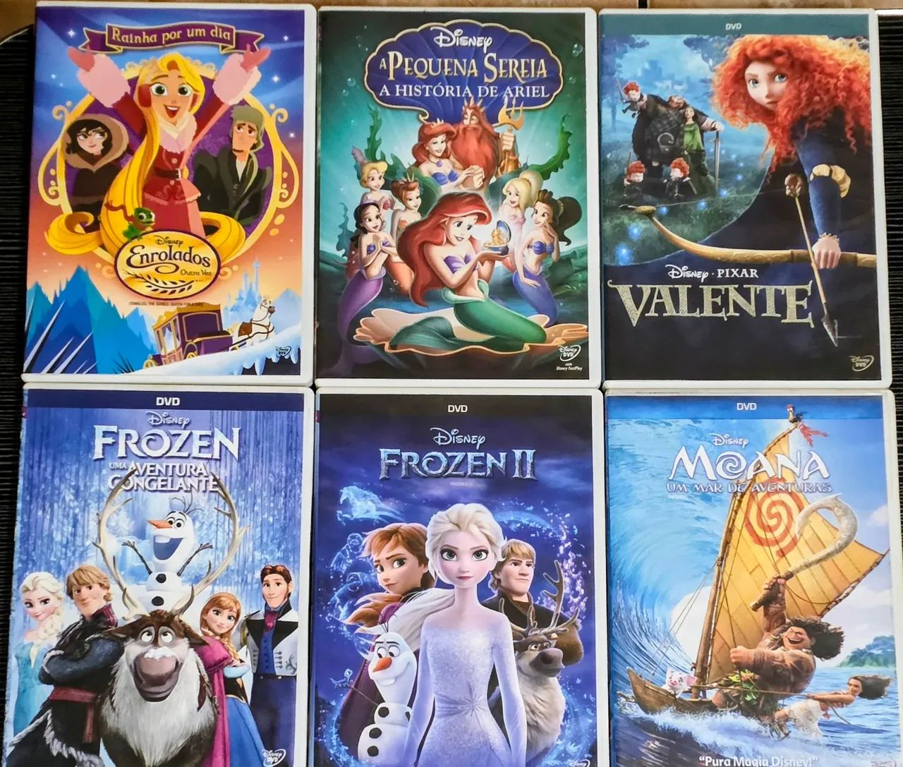 Lote 24 DVDs Princesas da Disney - Foto 2