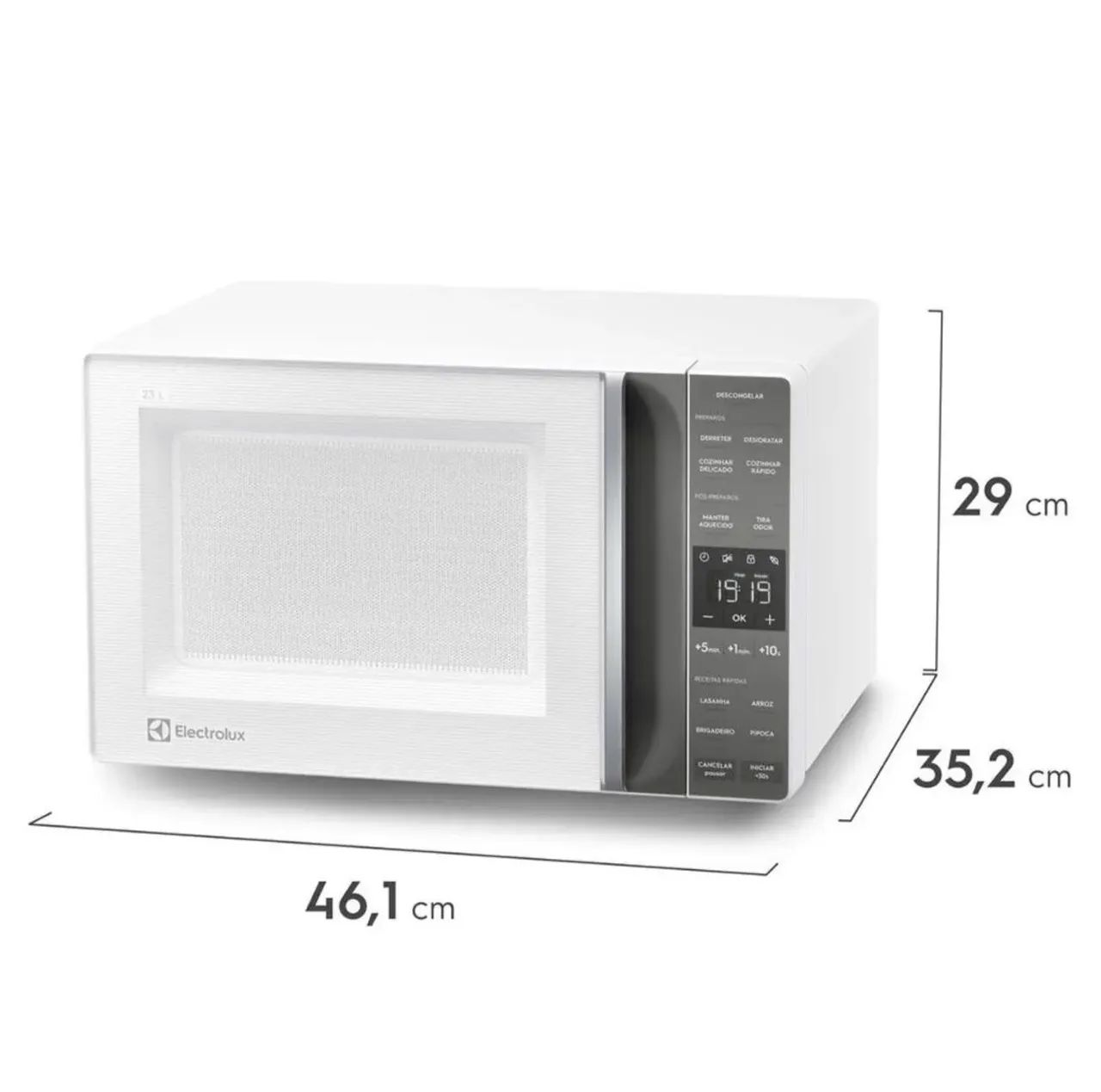 Micro-ondas Electrolux 23L Branco Efficient ME23B - Foto 3