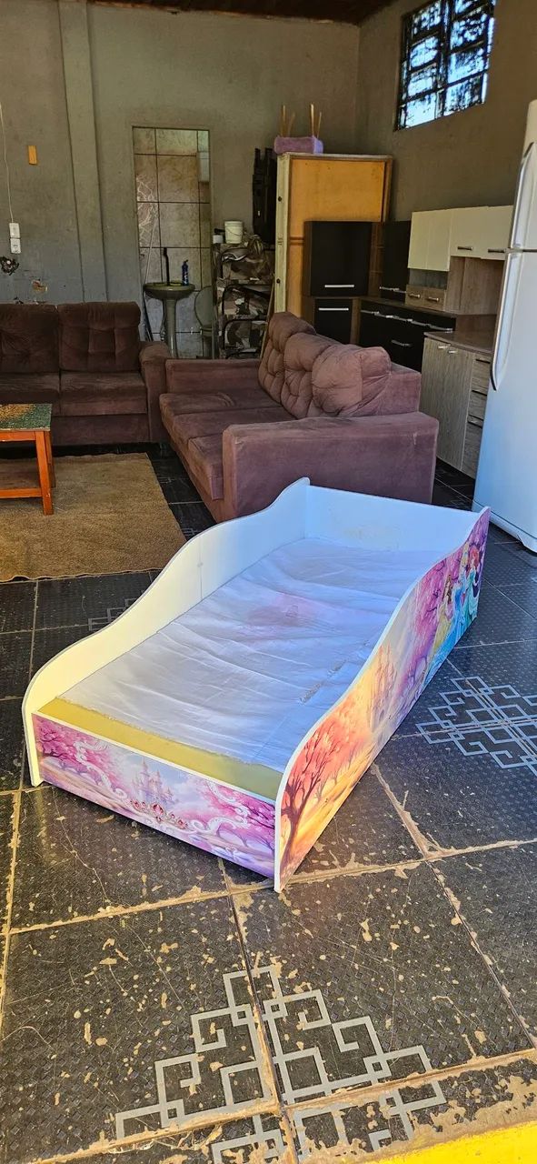 cama infantil com colchão espuma ENTREGA GRÁTIS!